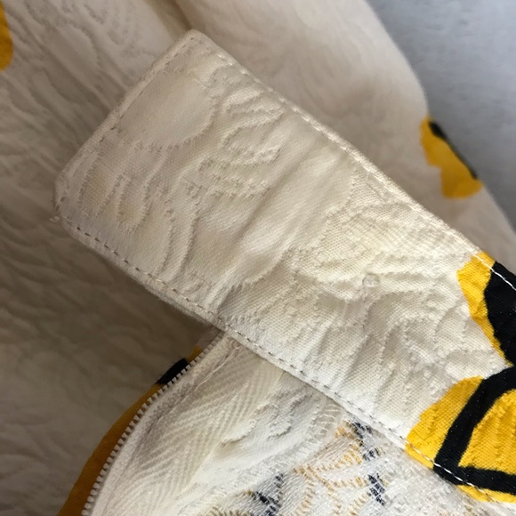 VTG Emanuel Ungaro Parallele Quilted Floral Skirt - Picture 11 of 13